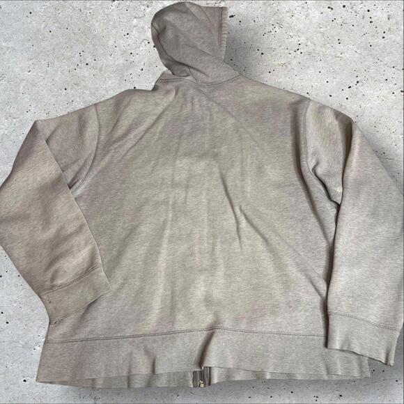 Y2k Old Navy Logo Full Zip Hoodie Gray‎ Hooded Sweatshirt Spell Out Size XL - Picture 5 of 10